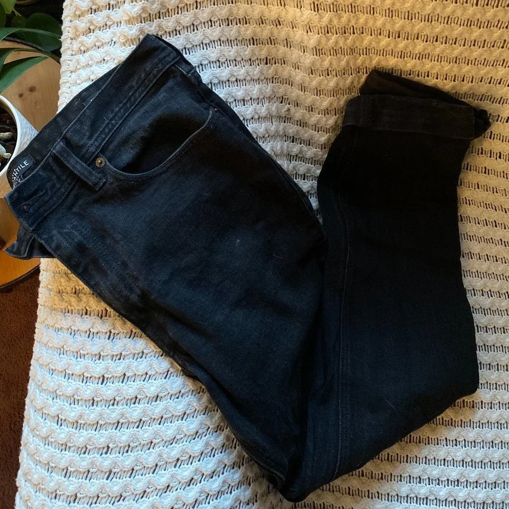 Black J. Crew Jeans - Picture 1 of 4